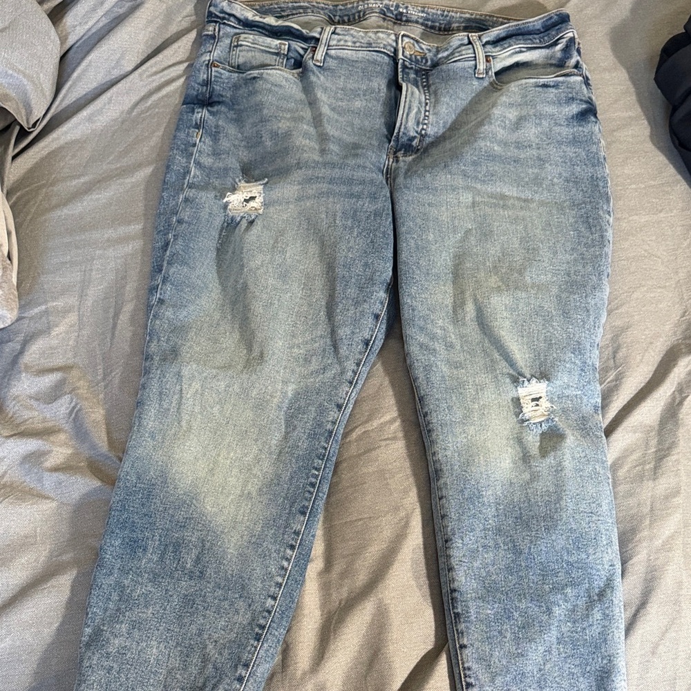 Light Blue Distressed WOMEN Jeans